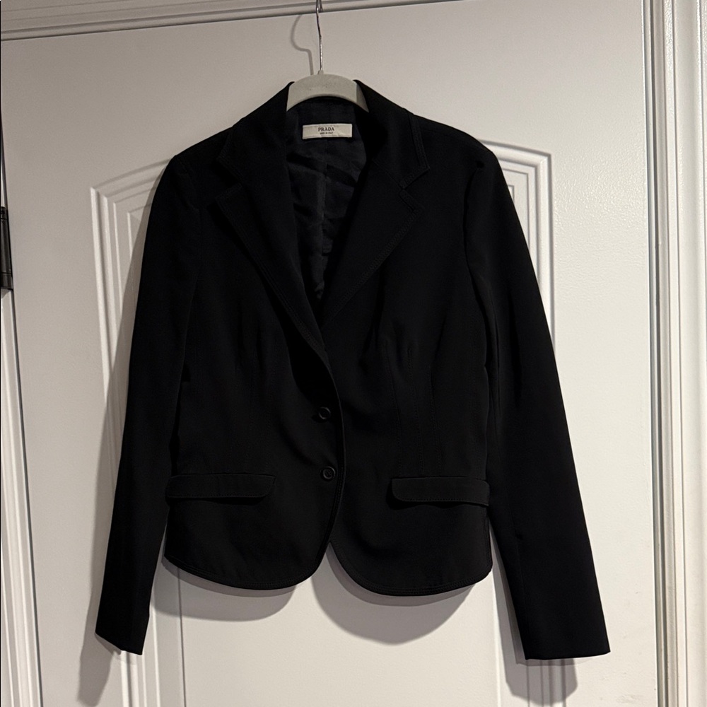 Prada blazer no size listed preowned